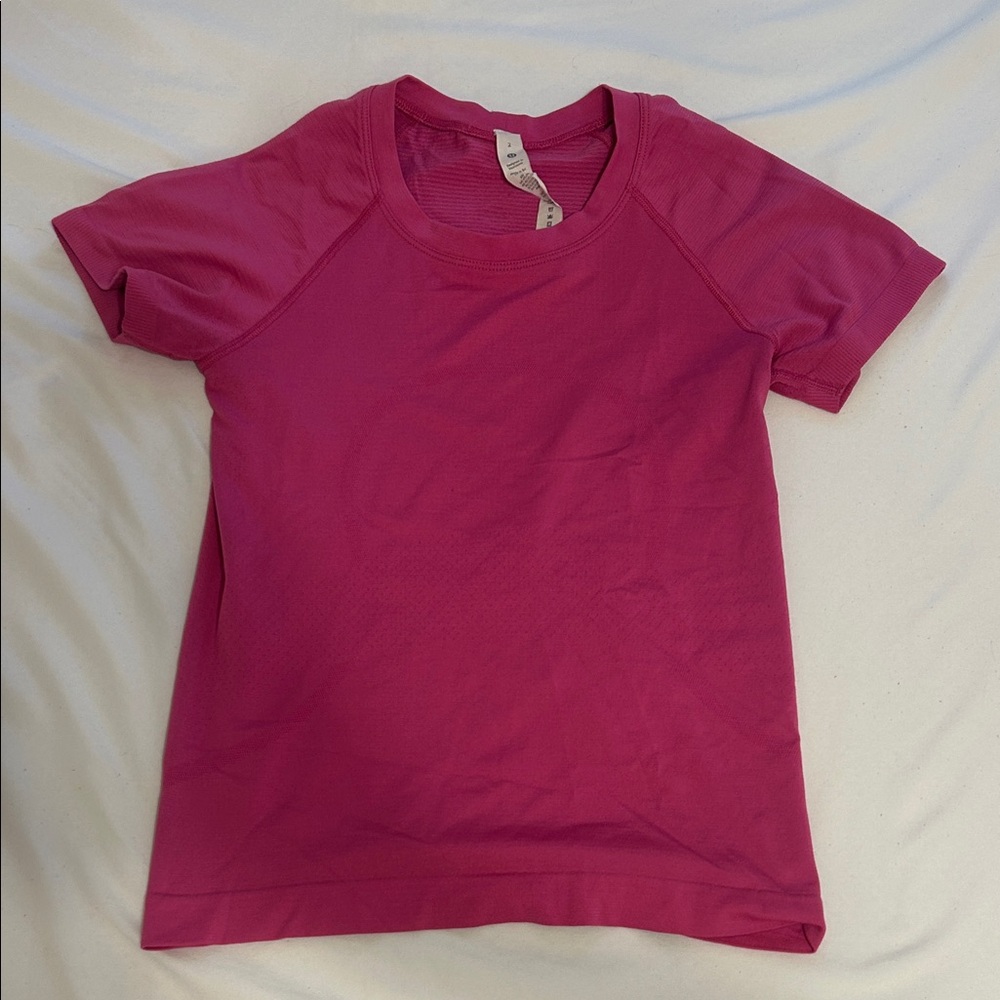 Lululemon Athletica Pink Tee